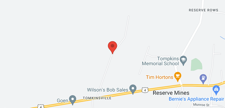 map of Tompkinsville Road|Tompkinsville